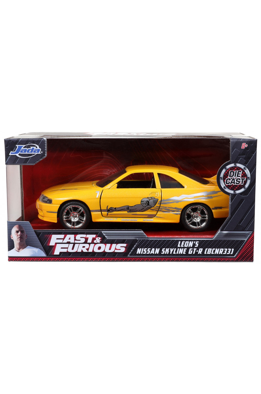 Модель Машинки Форсаж 1:32 FF 1995 Nissan Skyline GTR (R33) (99515